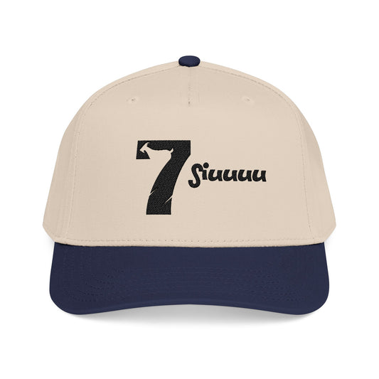7 Siiuuu Baseball Cap — Vintage Soccer Fan Hat