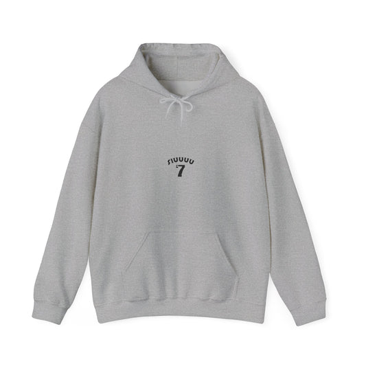 Hoodie – 'SIUUUU' Embroidery Pullover