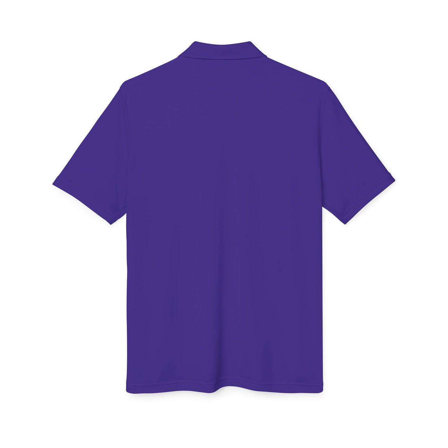 Performance Polo — Minimal '7' Chest Logo Athletic Golf Shirt