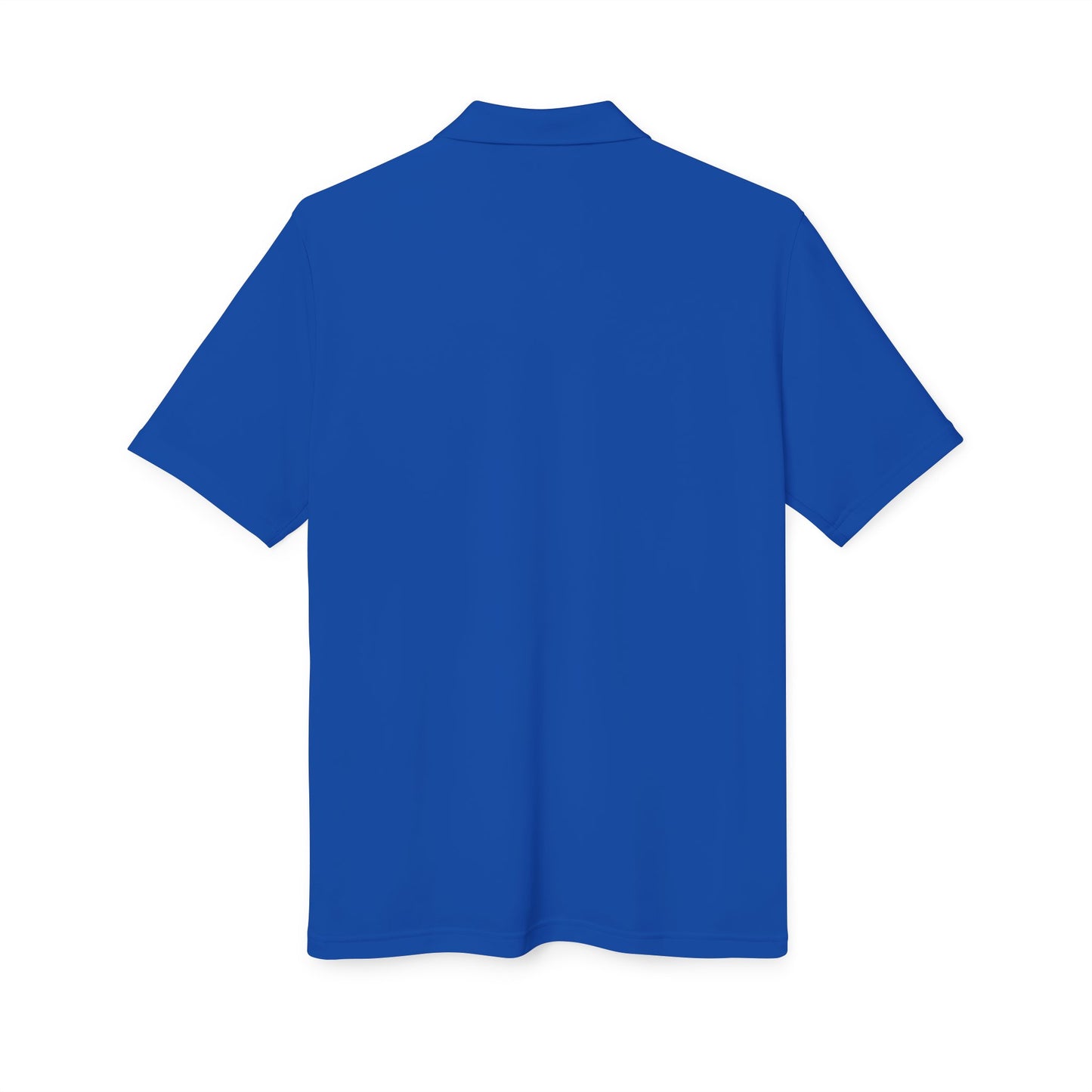 Performance Polo — Minimal '7' Chest Logo Athletic Golf Shirt