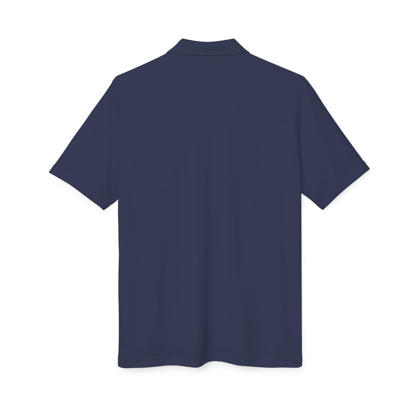 Performance Polo — Minimal '7' Chest Logo Athletic Golf Shirt