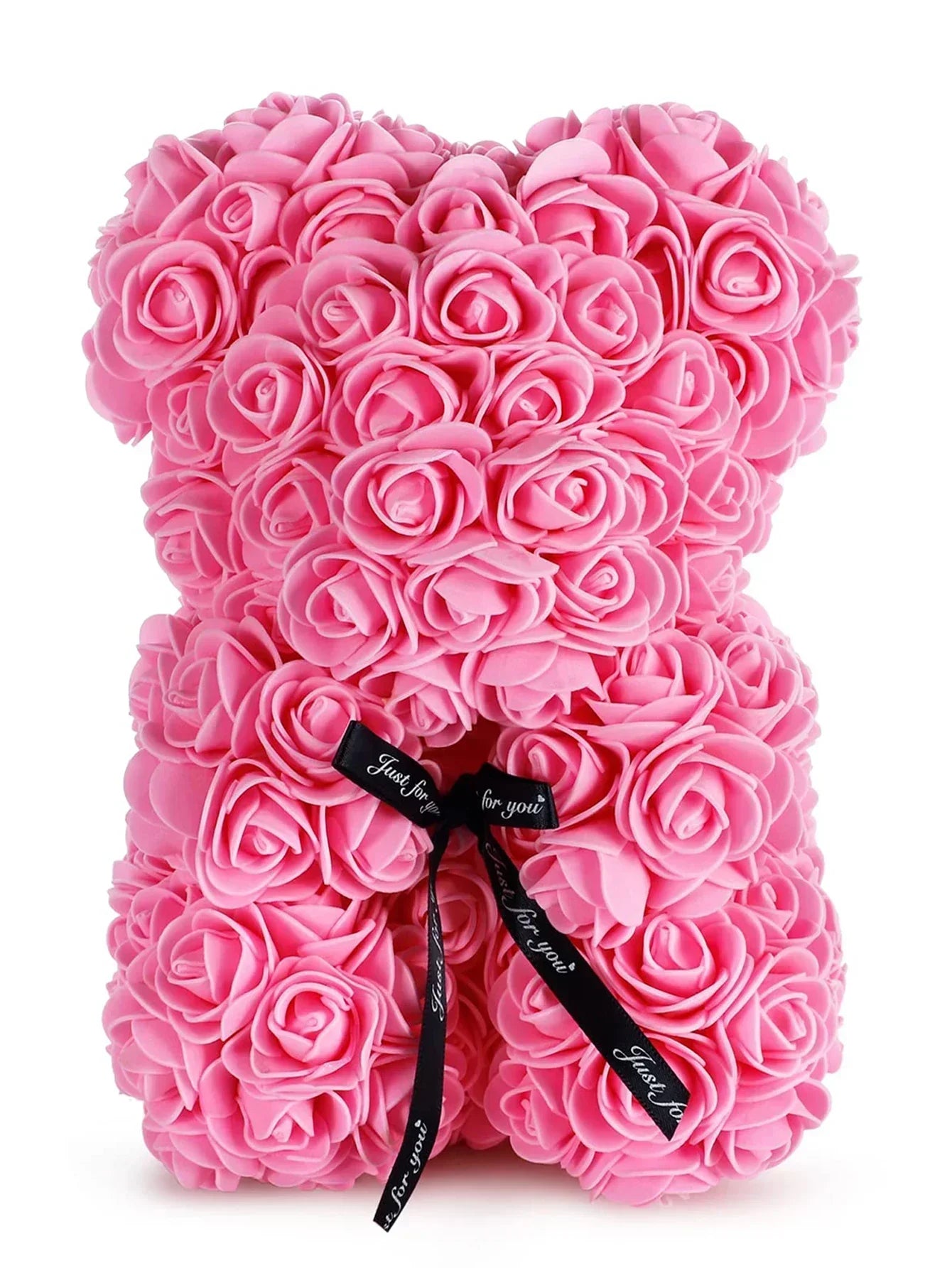 Rose Teddy Bear Artificial Flower Anniversary Valentines Day Birthday Gift Mothers Day Mom Gifts Girlfriend Birthday Gifts Women