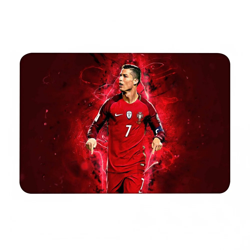 1pc C-Cristiano Ronaldo Floor Mat Home Bathroom Absorbent Mats Anti-Slip Mats Home Decor Supplies
