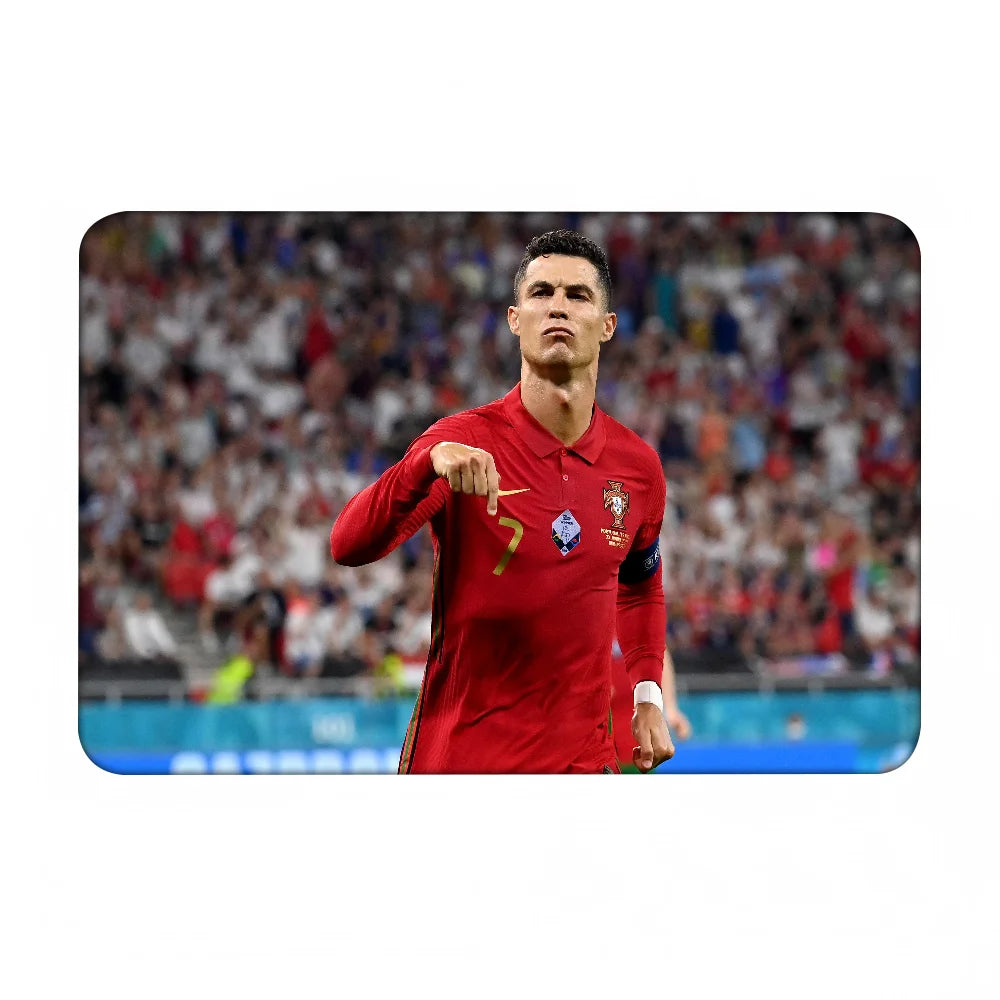1pc C-Cristiano Ronaldo Floor Mat Home Bathroom Absorbent Mats Anti-Slip Mats Home Decor Supplies