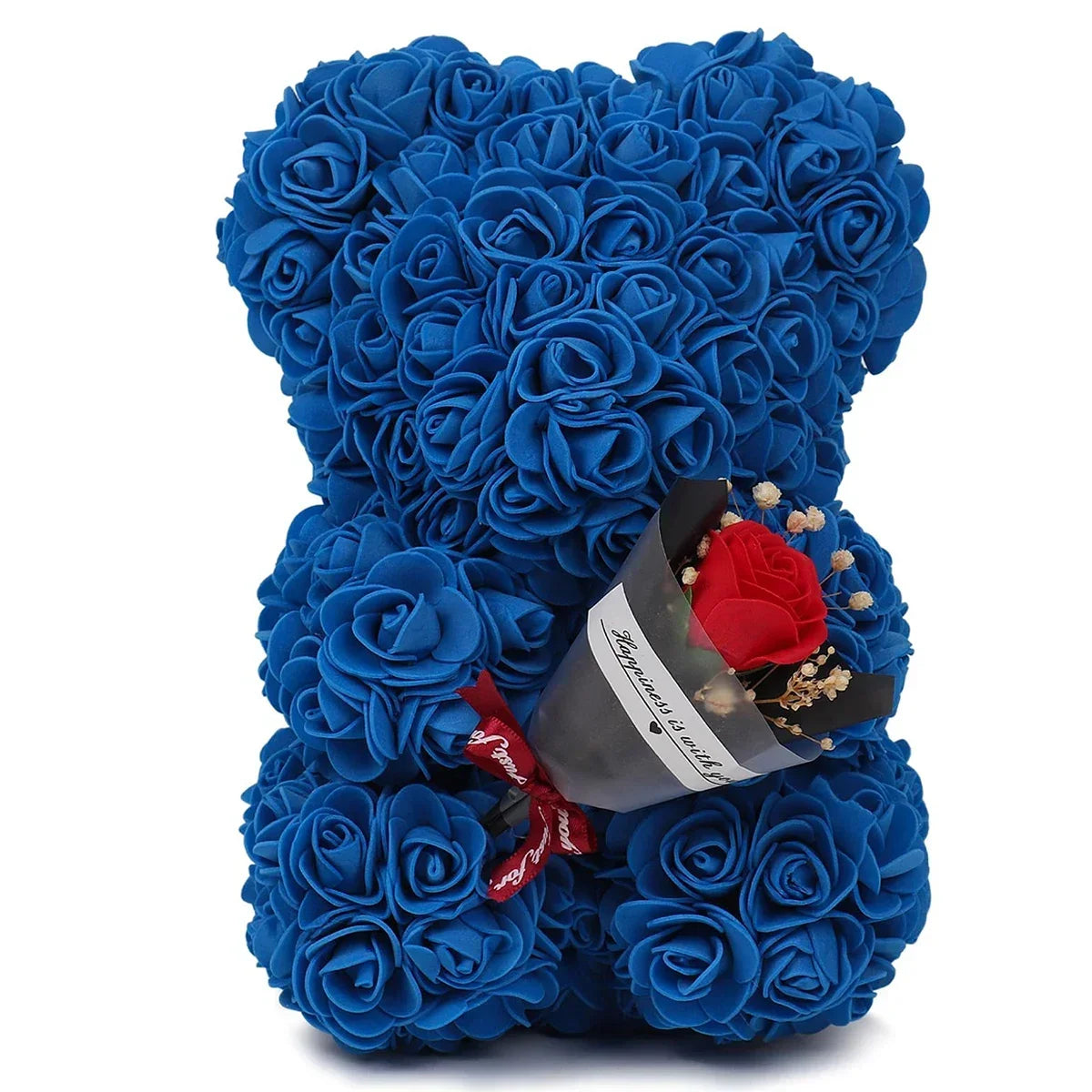 Rose Teddy Bear Artificial Flower Anniversary Valentines Day Birthday Gift Mothers Day Mom Gifts Girlfriend Birthday Gifts Women