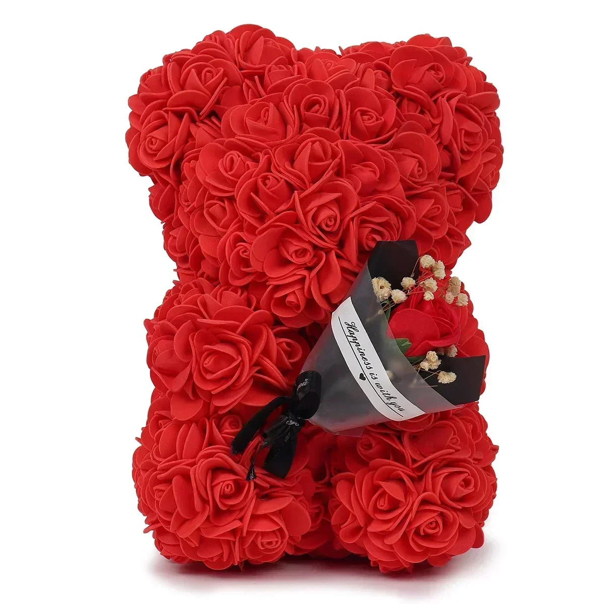 Rose Teddy Bear Artificial Flower Anniversary Valentines Day Birthday Gift Mothers Day Mom Gifts Girlfriend Birthday Gifts Women