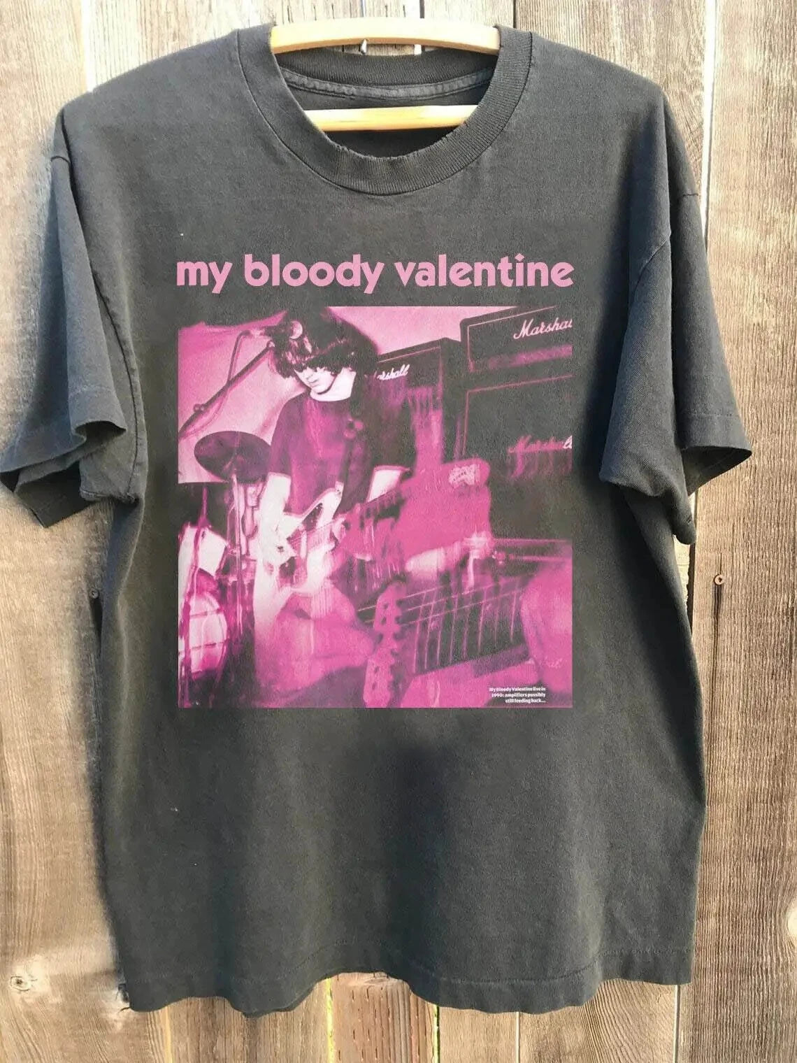 My Bloody Valentine Feed Me With Your Kiss Men Women Short Sleeves Cotton T-shirt Vintage Y2K Round Neck Tee Fashion Casual Tops