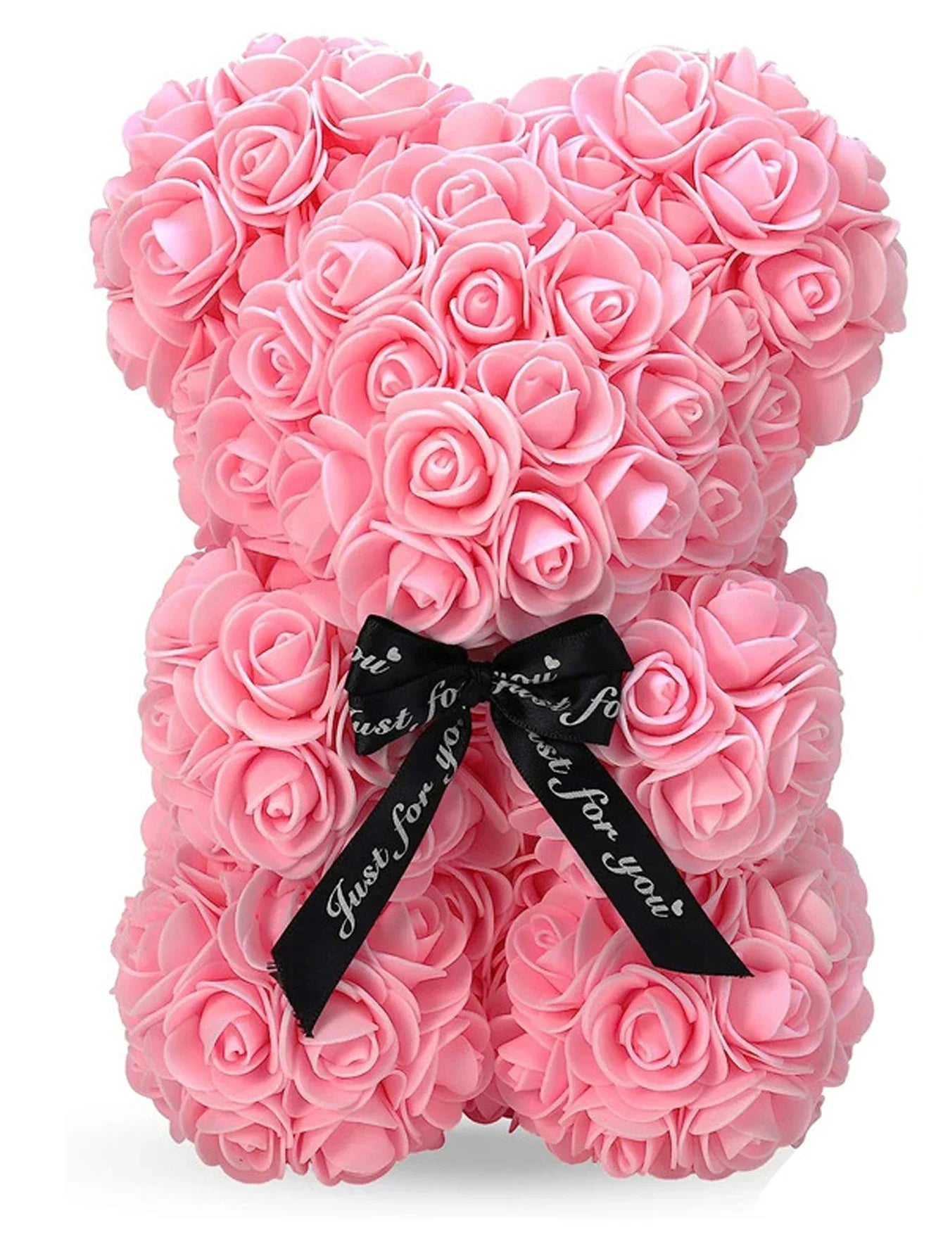 Rose Teddy Bear Artificial Flower Anniversary Valentines Day Birthday Gift Mothers Day Mom Gifts Girlfriend Birthday Gifts Women