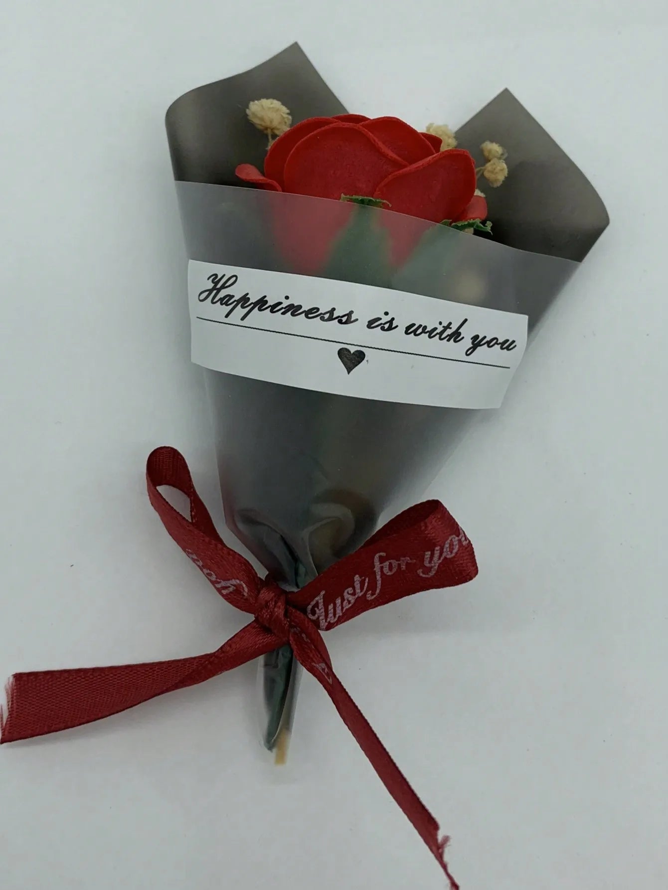 Rose Teddy Bear Artificial Flower Anniversary Valentines Day Birthday Gift Mothers Day Mom Gifts Girlfriend Birthday Gifts Women