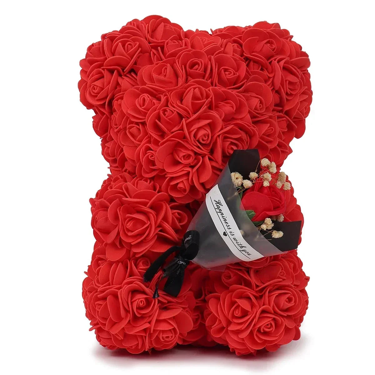 Rose Teddy Bear Artificial Flower Anniversary Valentines Day Birthday Gift Mothers Day Mom Gifts Girlfriend Birthday Gifts Women