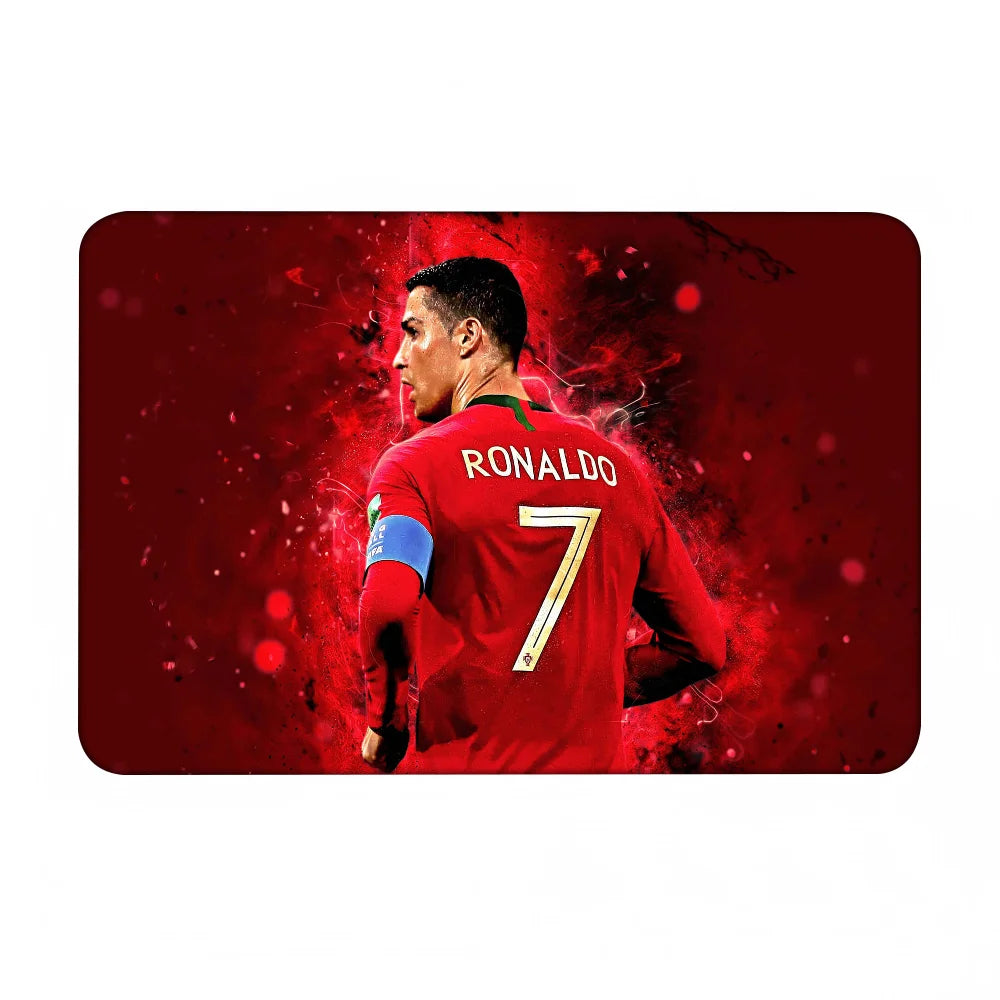 1pc C-Cristiano Ronaldo Floor Mat Home Bathroom Absorbent Mats Anti-Slip Mats Home Decor Supplies